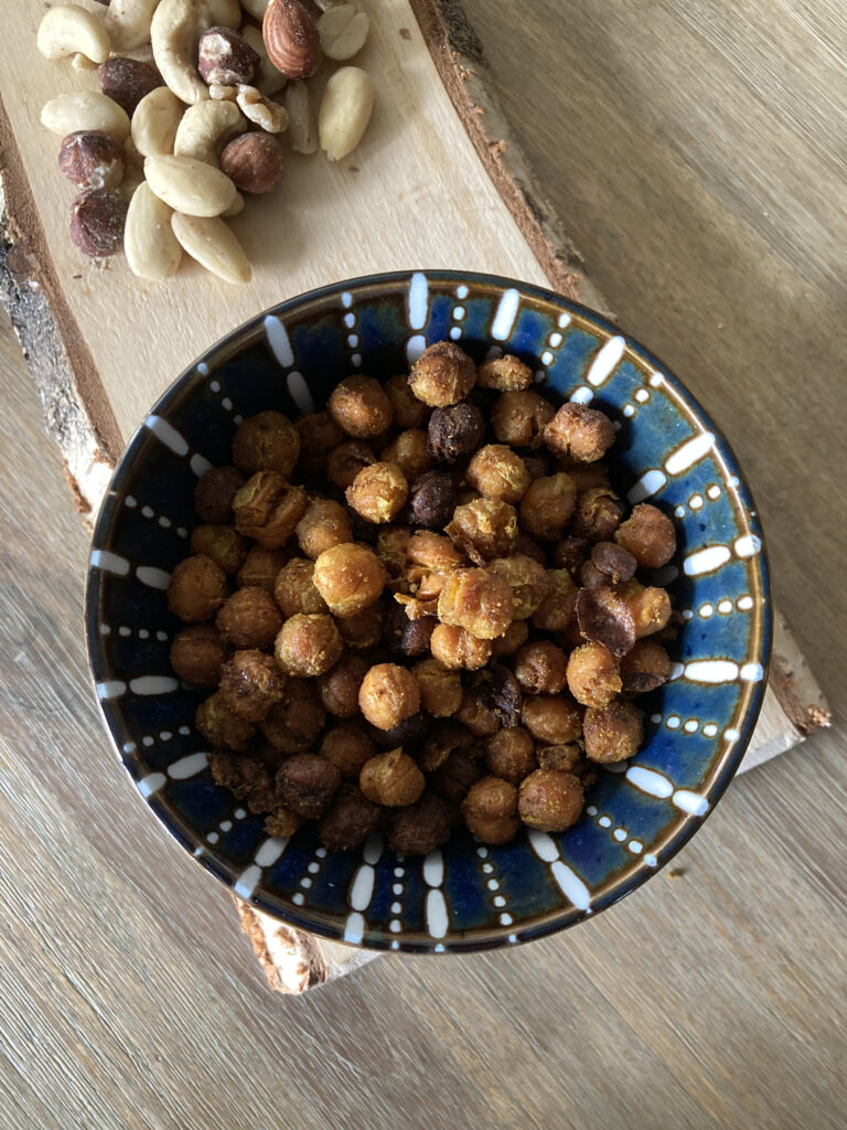krokant kikkererwten snack appeltheker
