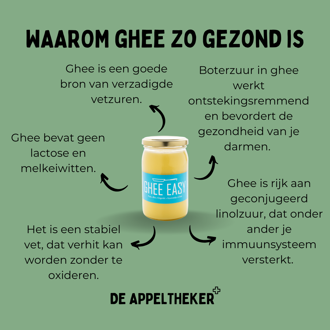 ghee gezondheidsvoordelen appeltheker