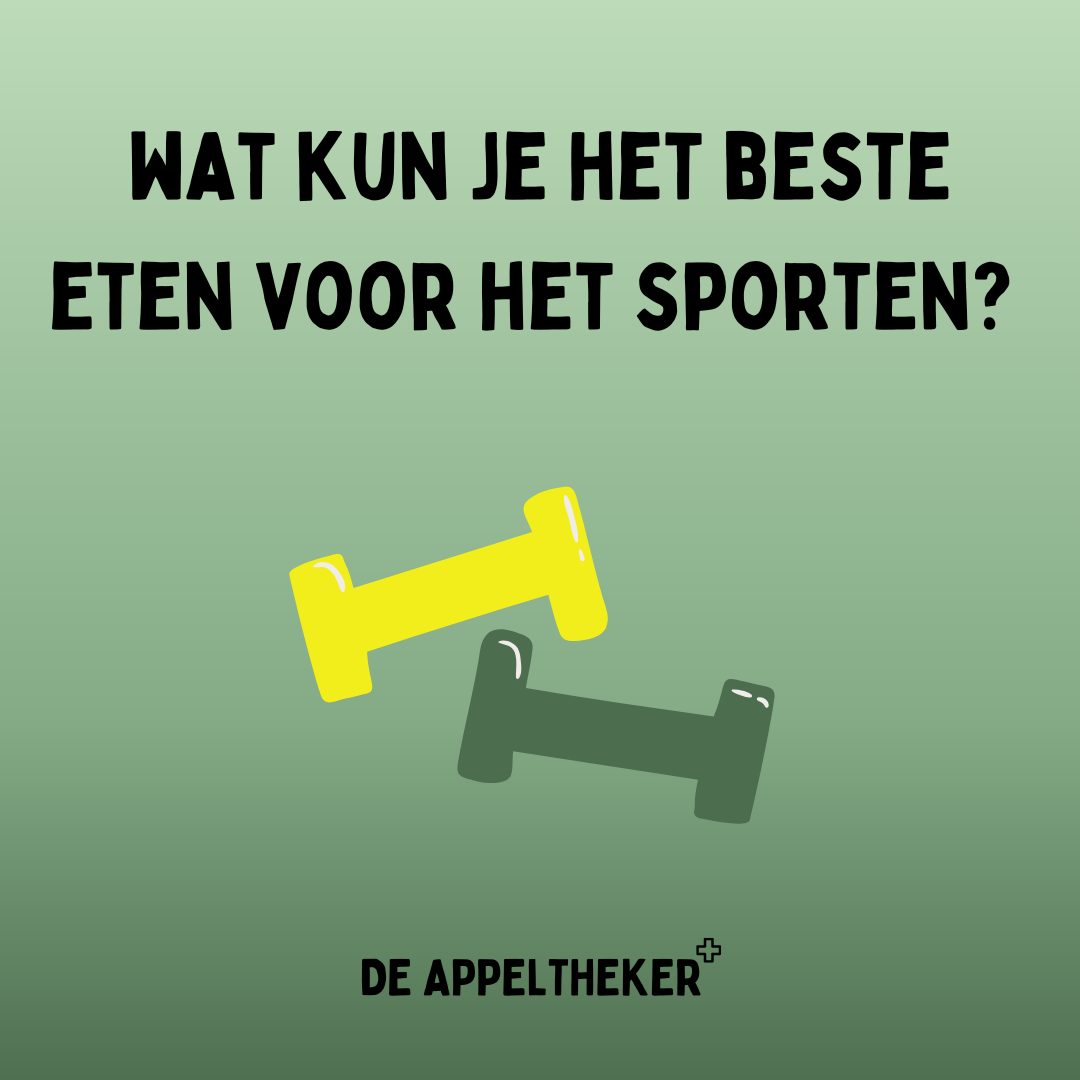 voeding voor het sporten appeltheker