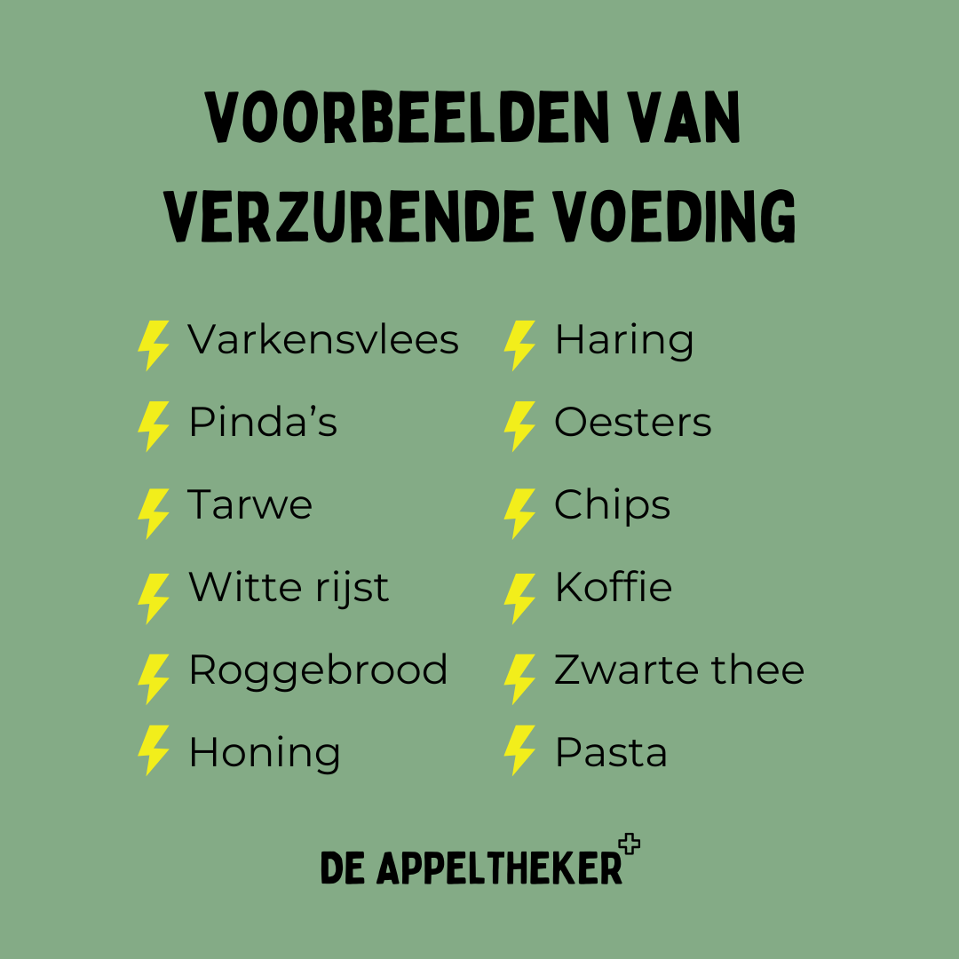 zuur-base balans appeltheker