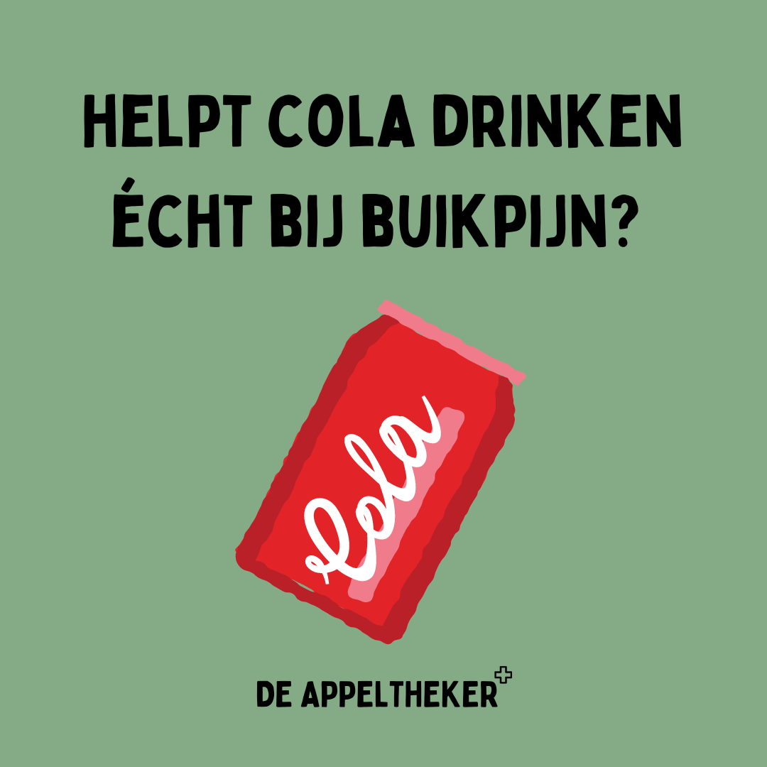 cola buikpijn appeltheker