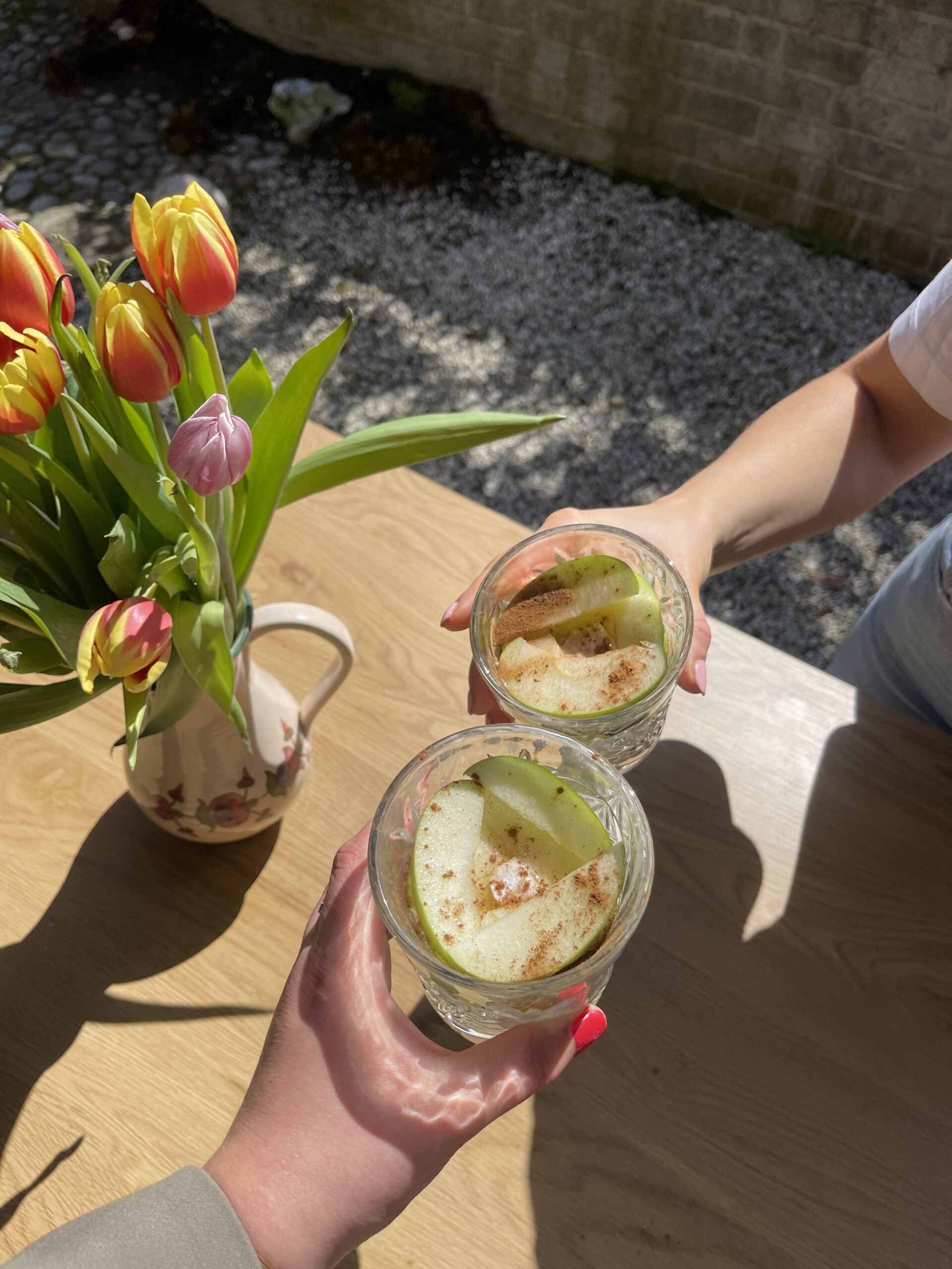 gezonde cheesecake appeltheker