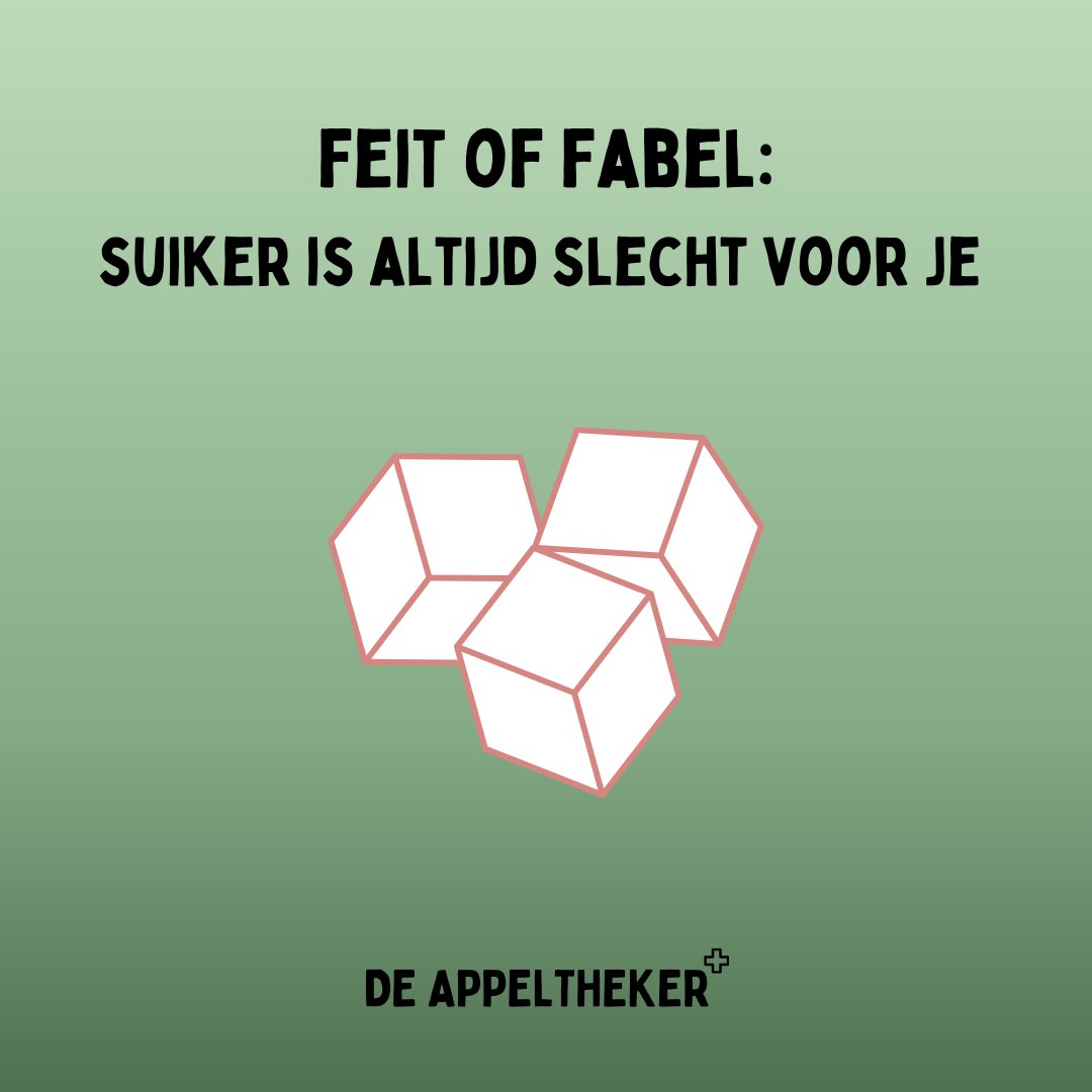 verschil in suikers appeltheker
