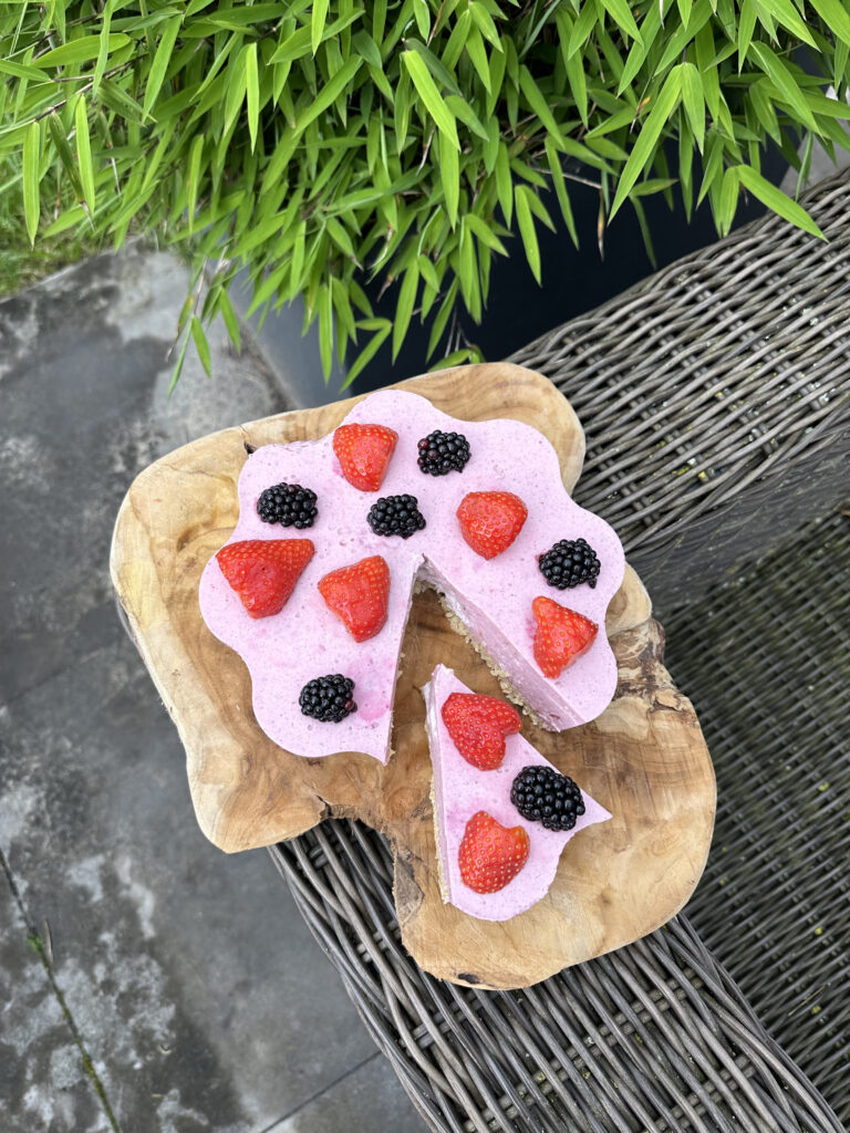 gezonde kwarktaart appeltheker