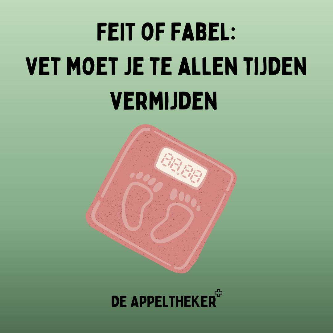 vetten voor je gezondheid appeltheker