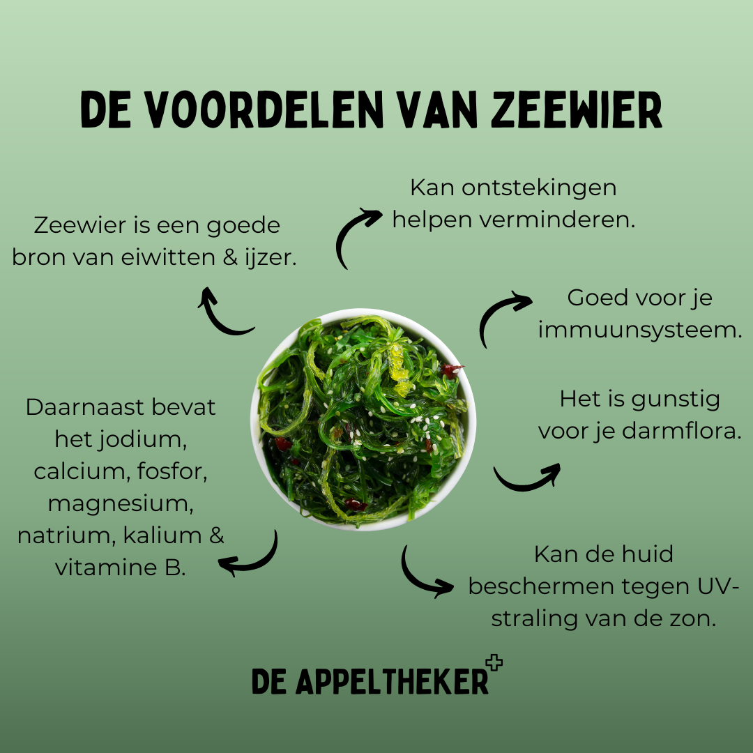 gezondheidsvoordelen zeewier appeltheker