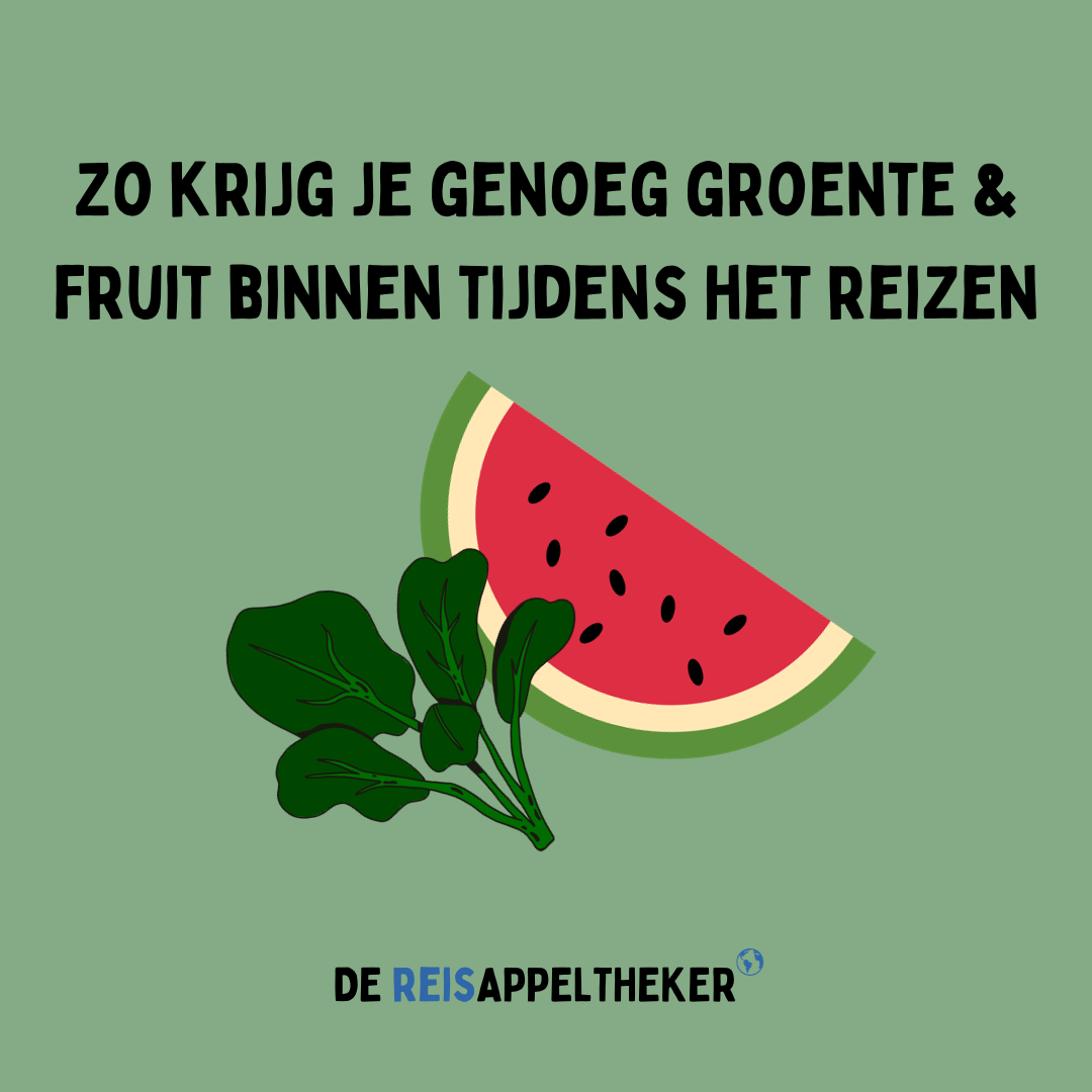 Voldoende vitamines op reis