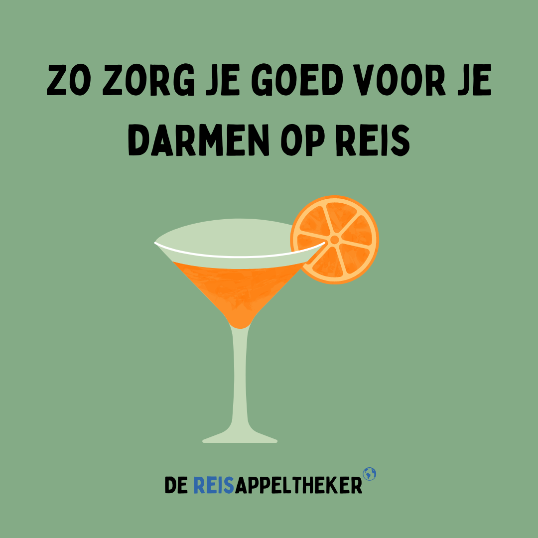 Tips voor je darmen op reis